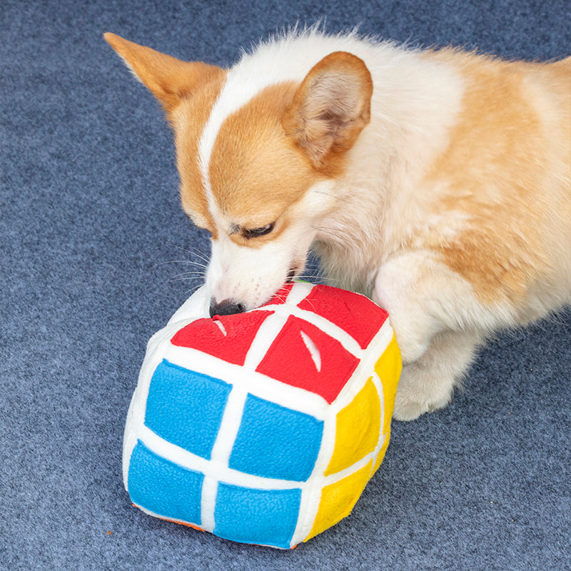 Pet Rubik's Cube Snuffle Toy for Dogs and Cats