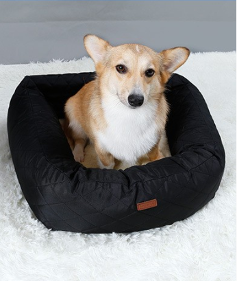 Pet Car Bed with Thick Cushion