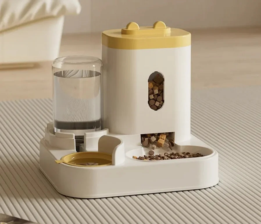 Dual Pet Feeder
