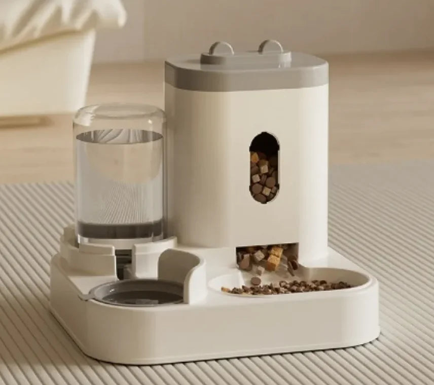 Dual Pet Feeder