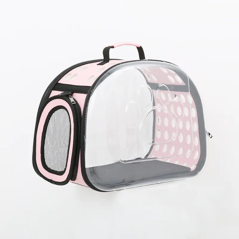 Foldable PVC Space Capsule Cat Carrier Bag