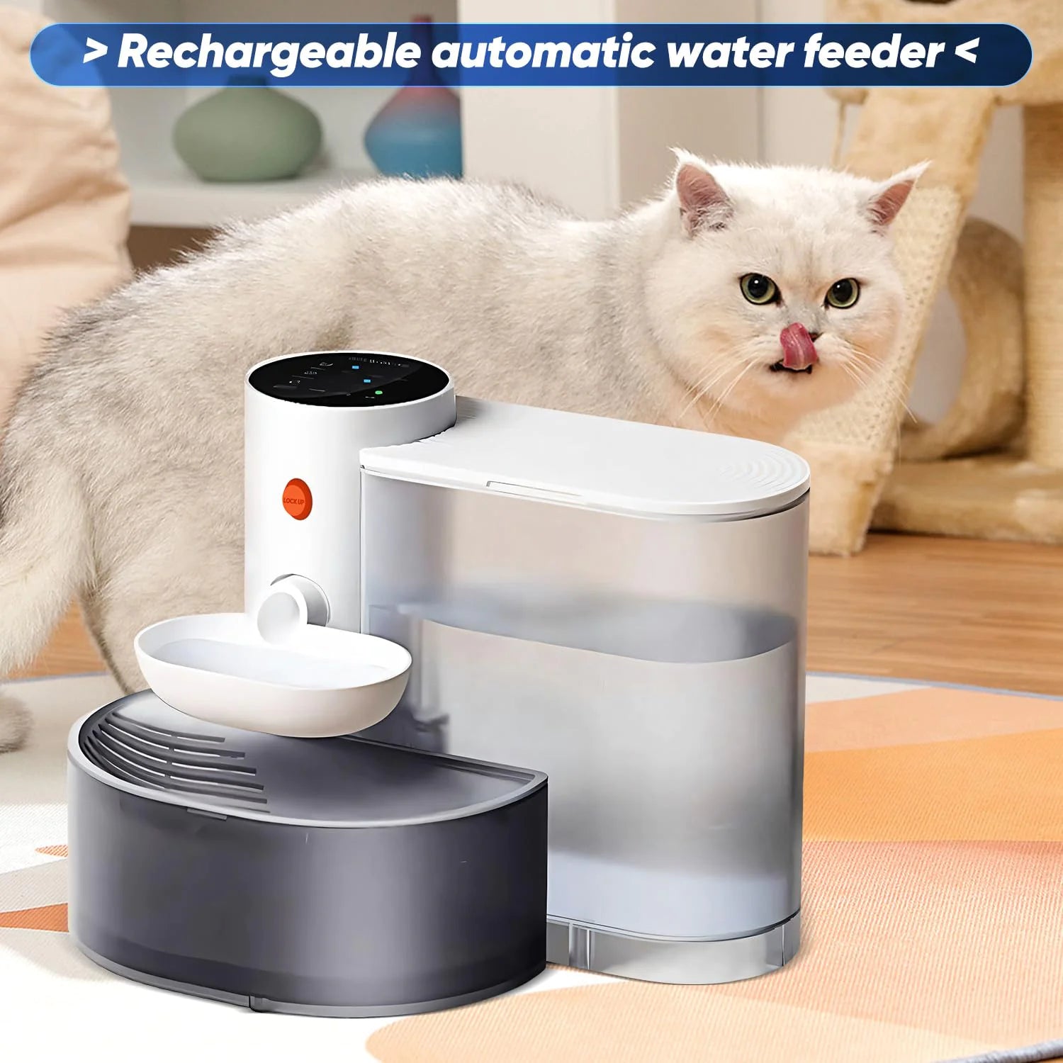 Smart USB Rechargeable Pet Water Fountain