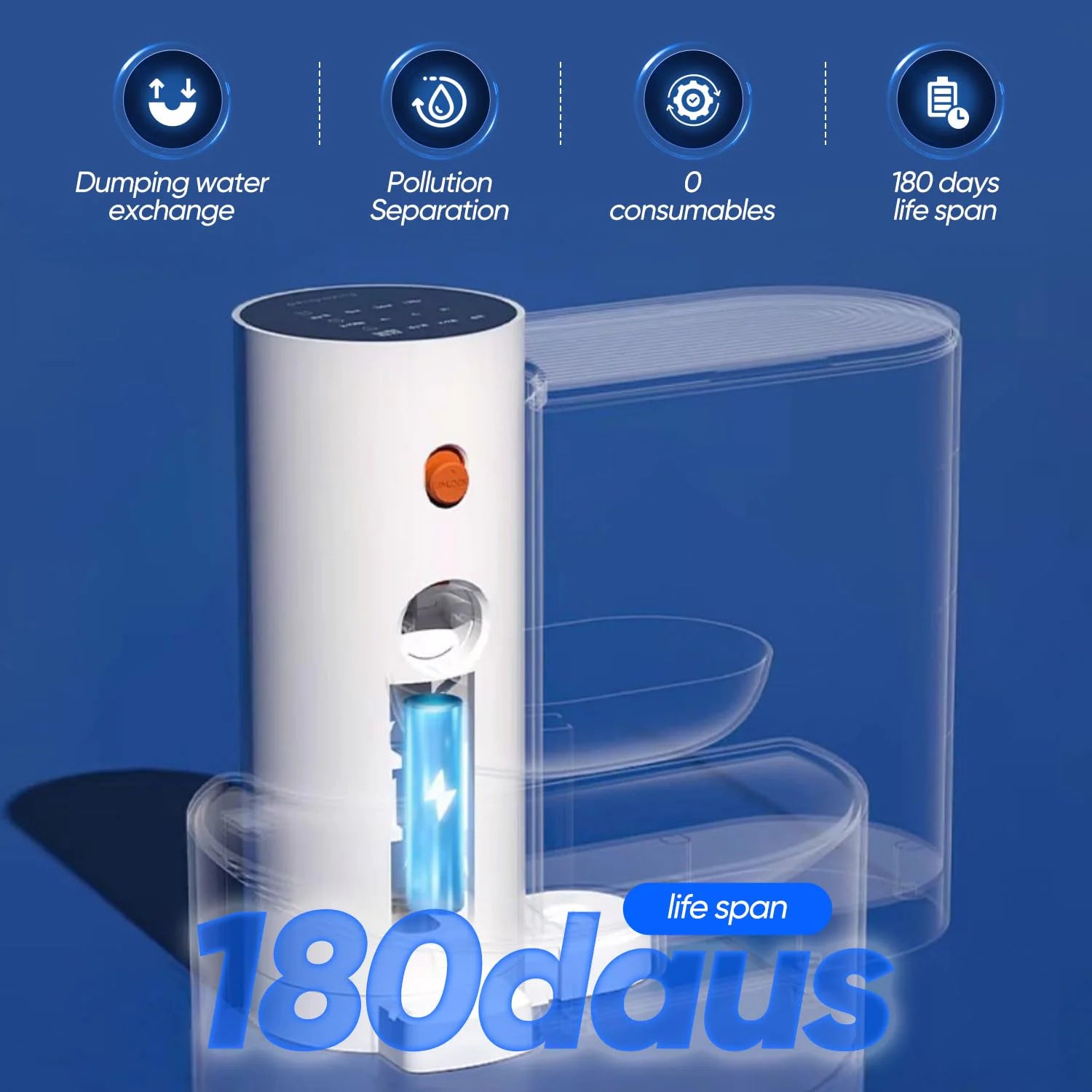 Smart USB Rechargeable Pet Water Fountain