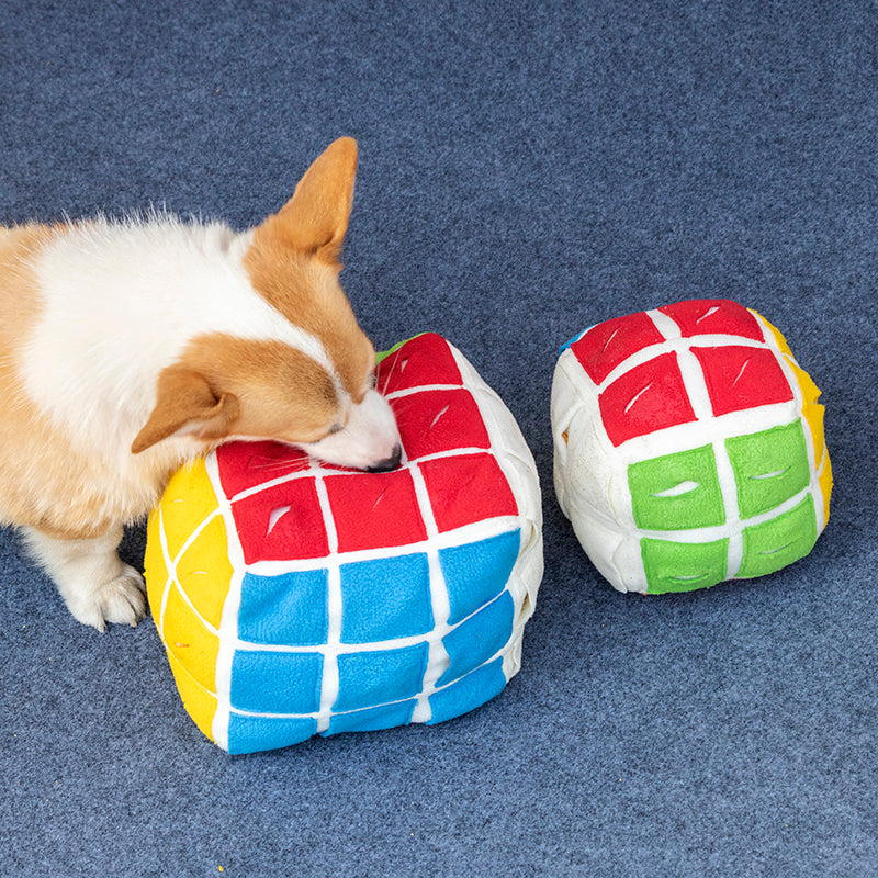 Pet Rubik's Cube Snuffle Toy for Dogs and Cats