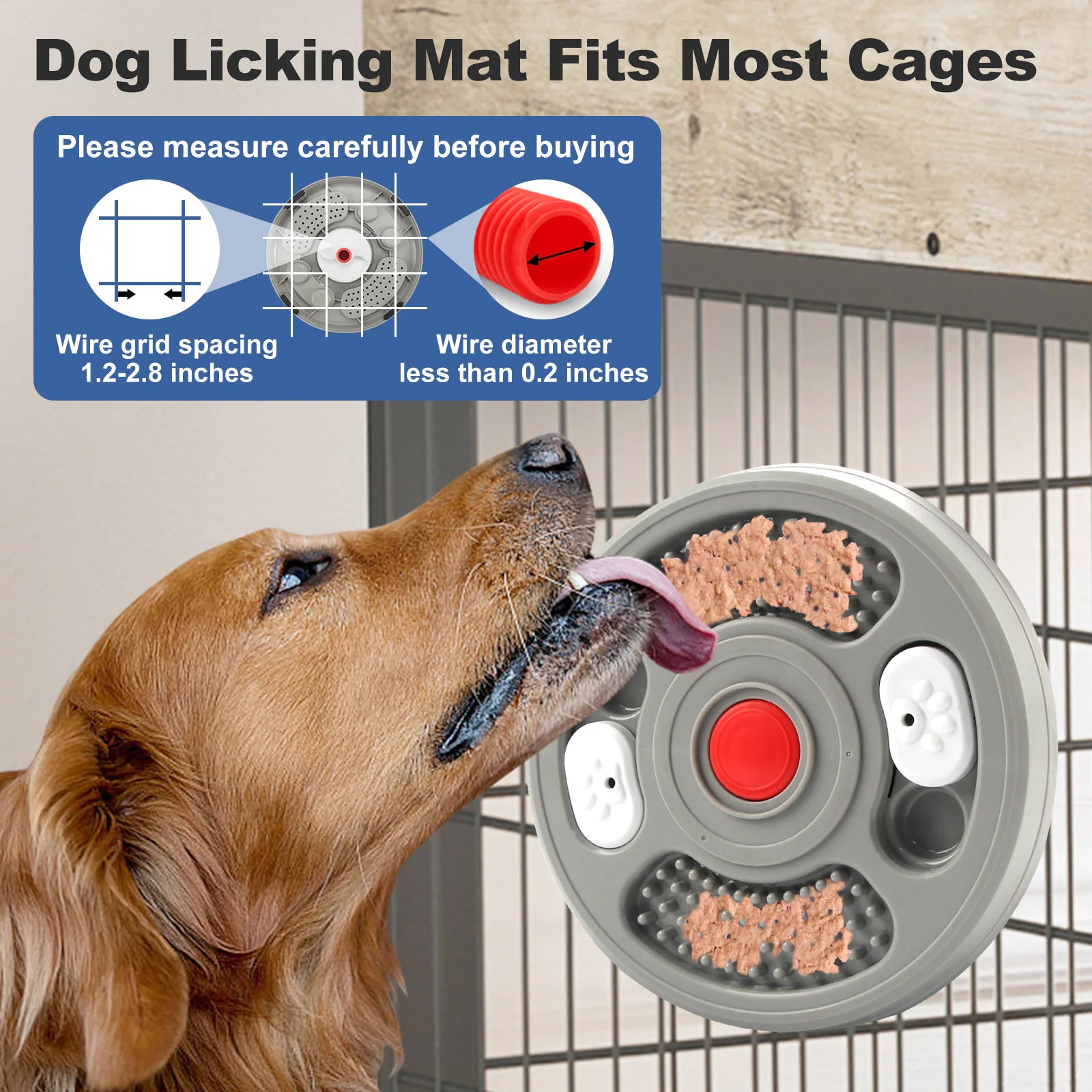 Dog Licking Plate Puzzle & Training Treat Dispenser for Pets